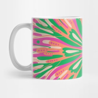 Pink Light burst Mug